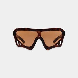 FLATLIST x SP5DER WORLDWIDE Spider 023 FL 519 Beetle Havana Brown Sunglasses